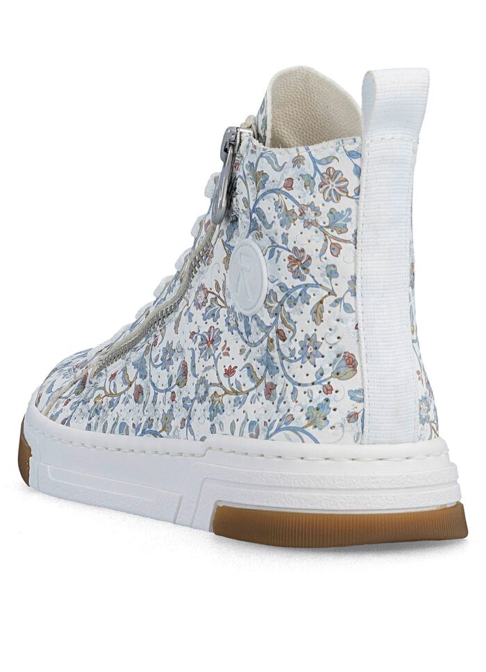 Rieker, modieuze dameslaarzen, breedte G, met uitneembaar voetbed 